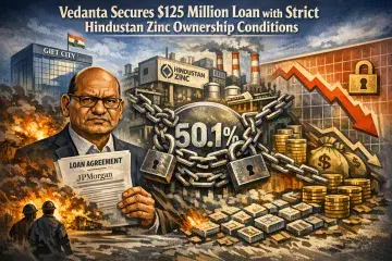 Vedanta Secures $125 Million Loan with Strict Hindustan Zinc Ownership Conditions