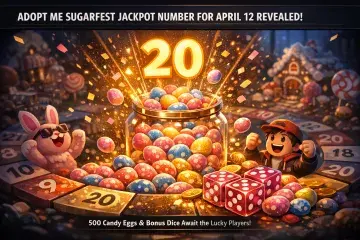 Adopt Me Sugarfest Jackpot Number for April 12 Revealed With Key Rewards